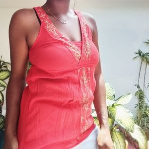 Urban Hearts Peasant Sleeveless Top